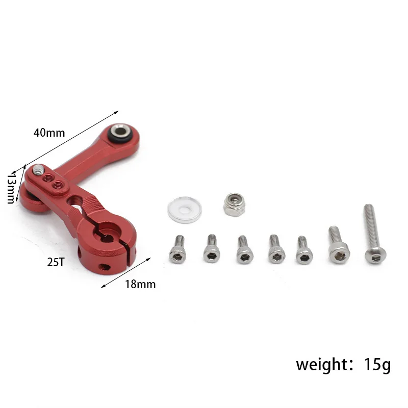 

Рулевой рычаг из алюминиевого сплава 25T для радиоуправляемых моделей автомобилей 1/8 Kraton Outcast Senton Typhon Arrma
