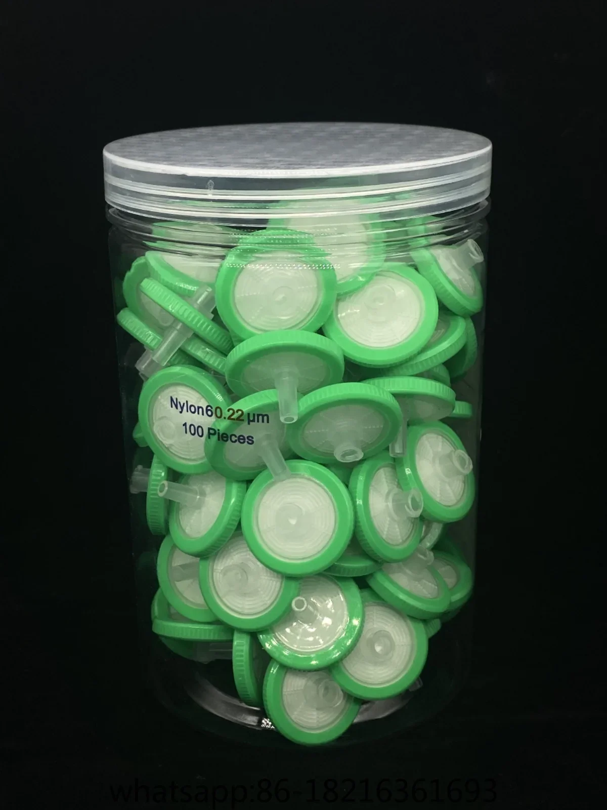 

Microfluidic chip laboratory fluid filtration membrane 0.22 μ M and 0.45 μ 100 packages with m specifications