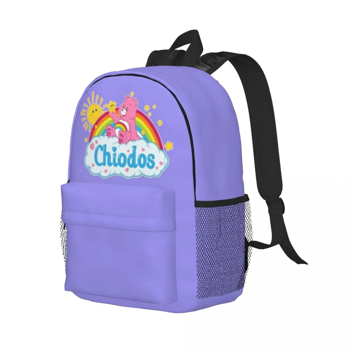 Care Bears Durable 15-Inch Backpack - Ergonomic Lightweight Design for Comfort and Convenience