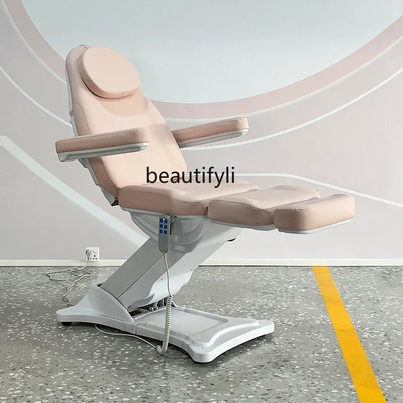 

Electric Lifting Beauty Tattoo Bed Plastic Beauty Tattoo Bed Ear Picking Dental Beauty Chair