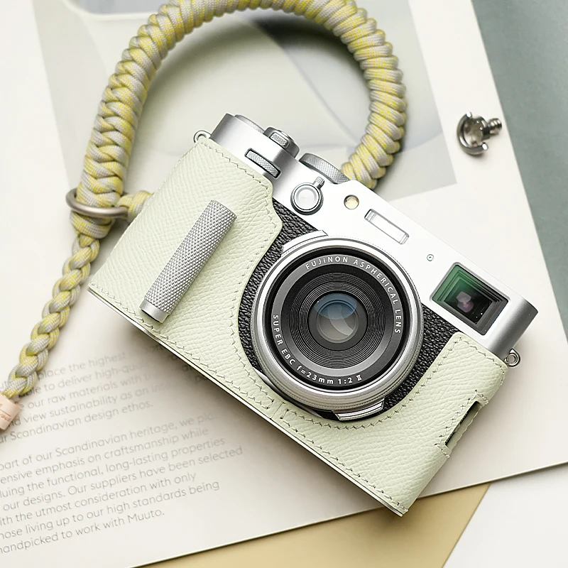 

Mr.Stone для Fujifilm x100vi, чехол для камеры, защитный чехол, боди для камеры X-100VI, сумка для камеры из натуральной кожи ручной работы