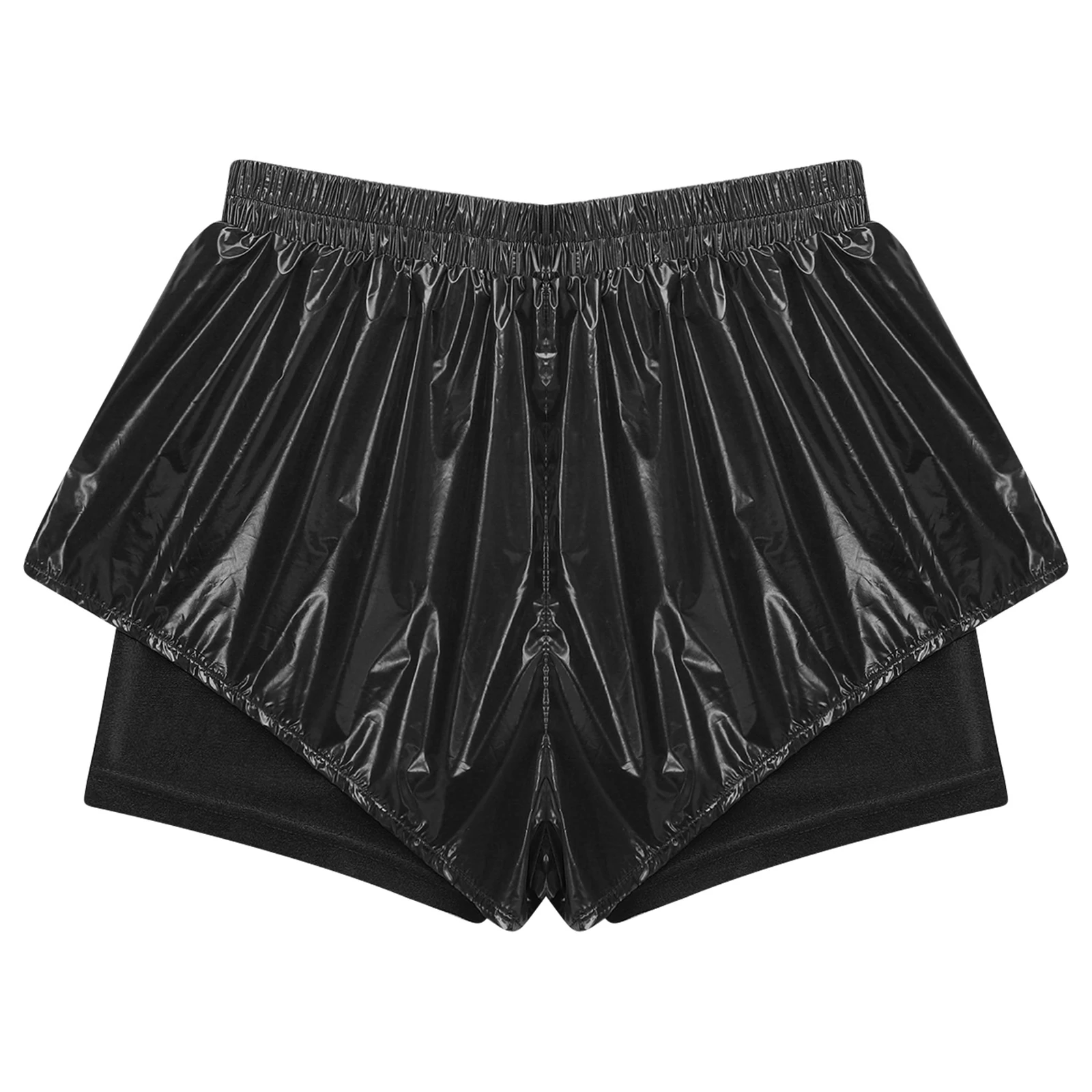 Women Waterproof Shorts Swim Trunks 2 in 1 Athletic Bottoms Running Cycling Sports Yoga Workout Sportswear Beach Pool Swimwear
