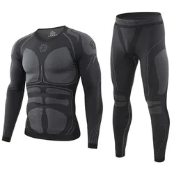 Conjuntos De Roupa Interior Térmica Para Homens, Roupa Interior De Treinamento De Compressão, Top Quality Thermo Cycling Clothing, Inverno