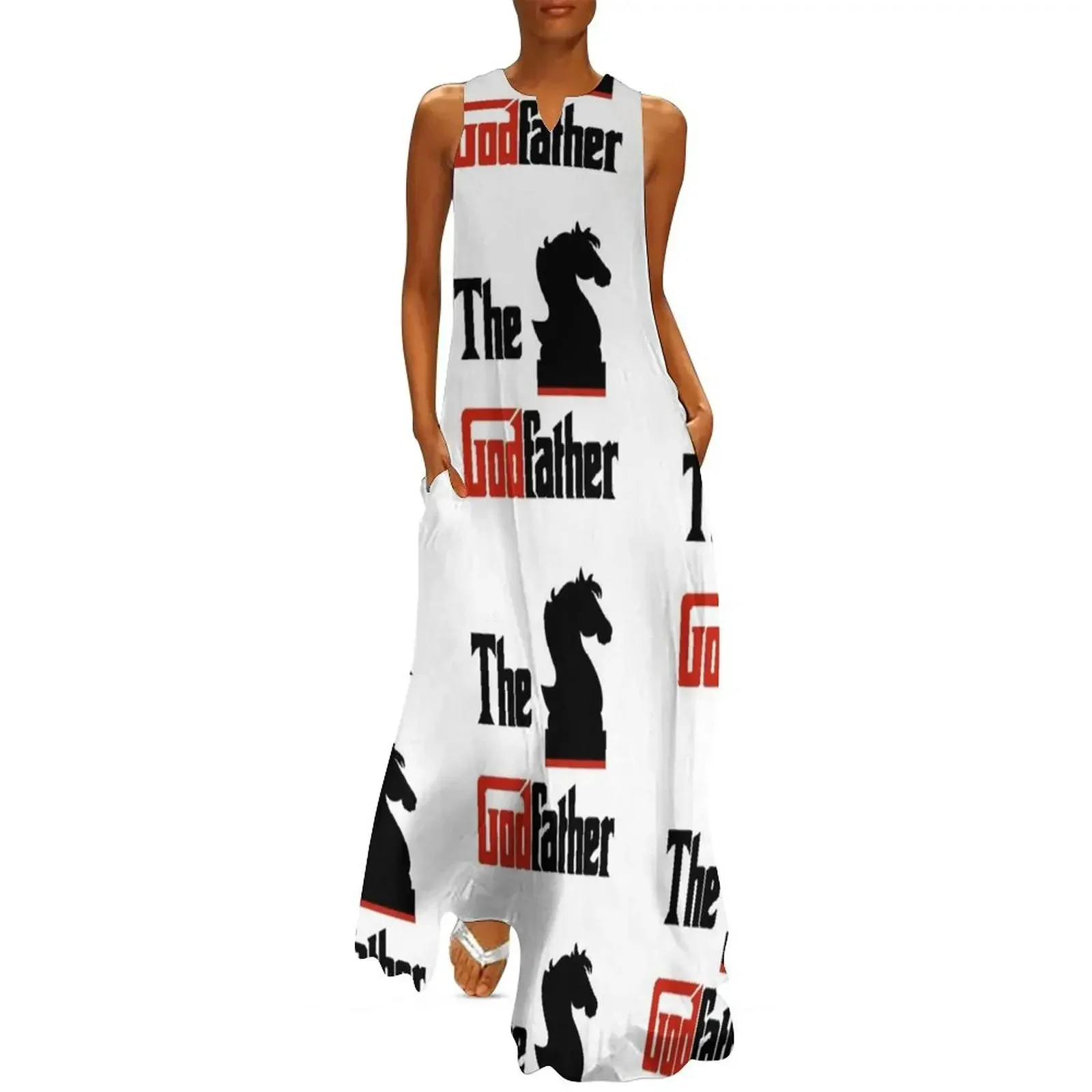 

Godfather godfather gangster horse cinema Al Pacino Long Dress Women's skirt woman dress Dress vintage