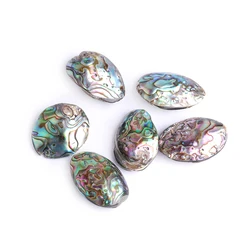 Marquise Rainbow Abalone Shell Natural Shell Beads Loose Beads For Jewelry Making Beads 2 Pcs & 6 Pcs