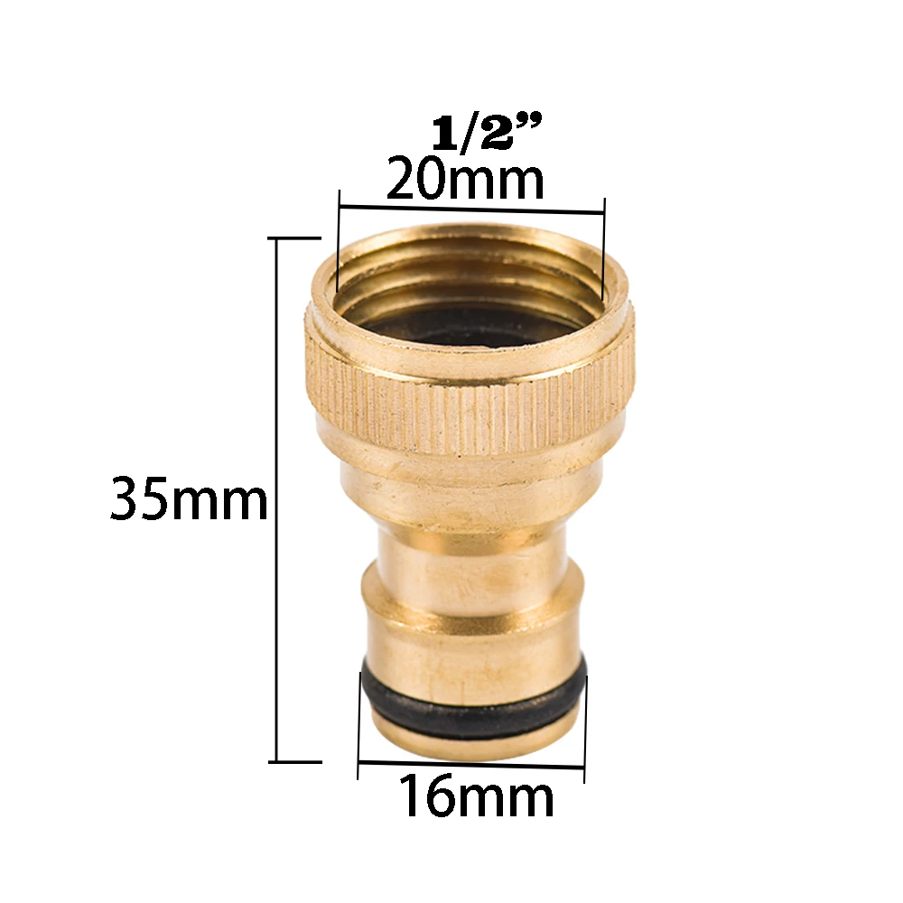Быстроразъемный латунный шланг для сада 1/2 3/4 1\