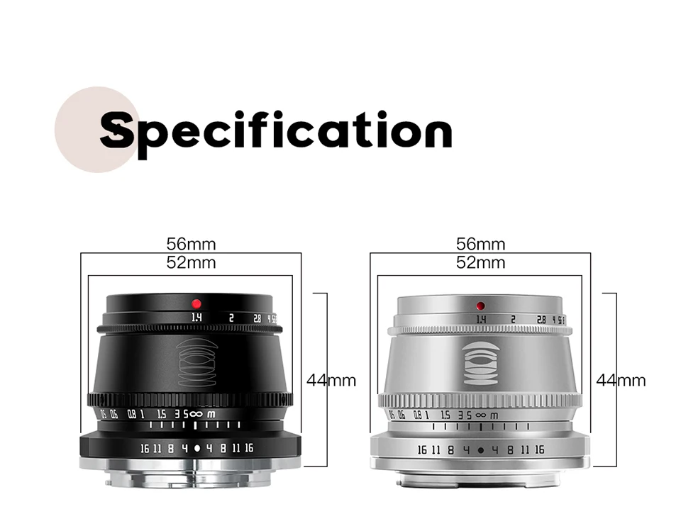 TTARTISAN APS-C 35mm F1.4 Großblenden-Kameraobjektiv für Humanitätsfotografie mit Sony E, Nikon Z, Fujifilm XF, Canon RF L, M43 – Detail 13