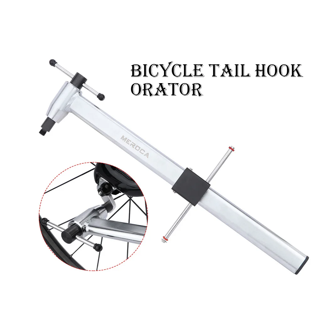 السنانير أليجنر سبائك الألومنيوم جهاز قياس Derailleur شماعات معلقة الدراجات الملحقات عملية بسيطة محاذاة مقياس