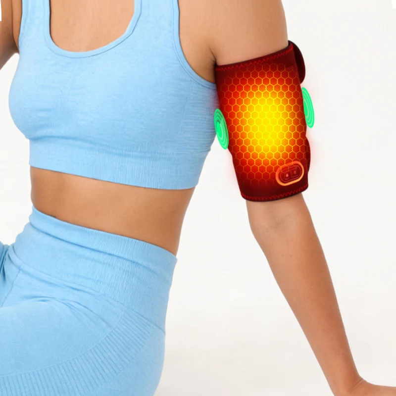 

Поддержка руки с электрическим подогревом-вибрационный массажер, снимает боль в мышцах, дискомфорт, USB-порт с увеличенными травмами-для спортсменов