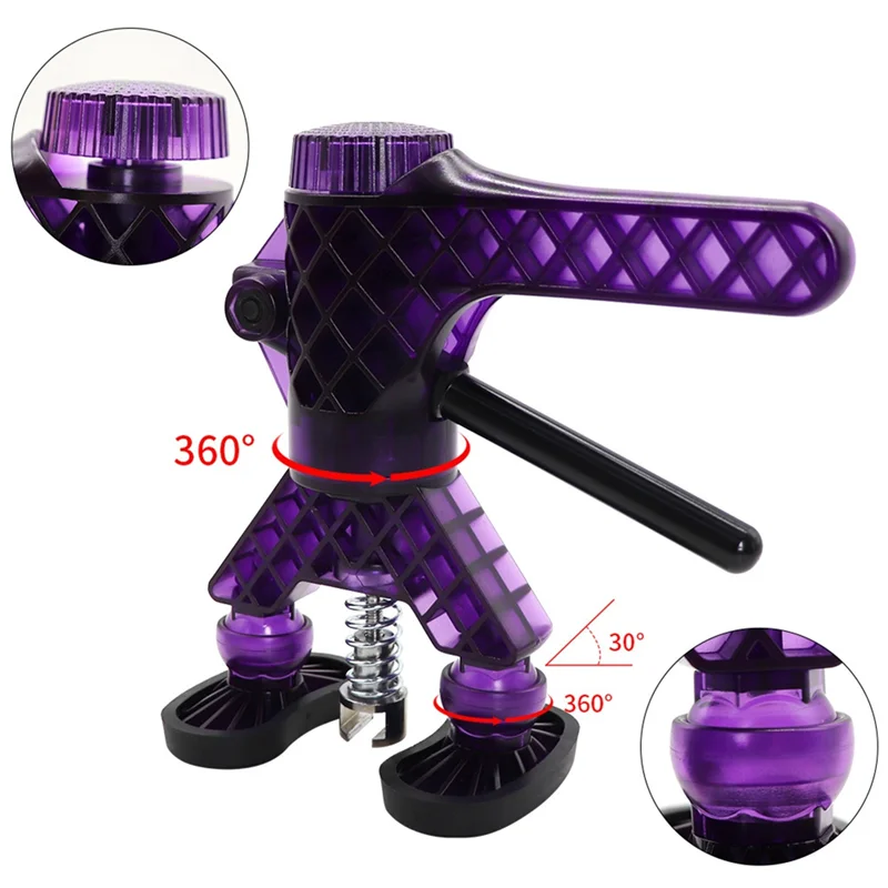 

Sp-Car Body Paintless Dent Repair Tools Glue Puller 360 ° Rotation Adjustable Handle Puller Dent Pit Removal