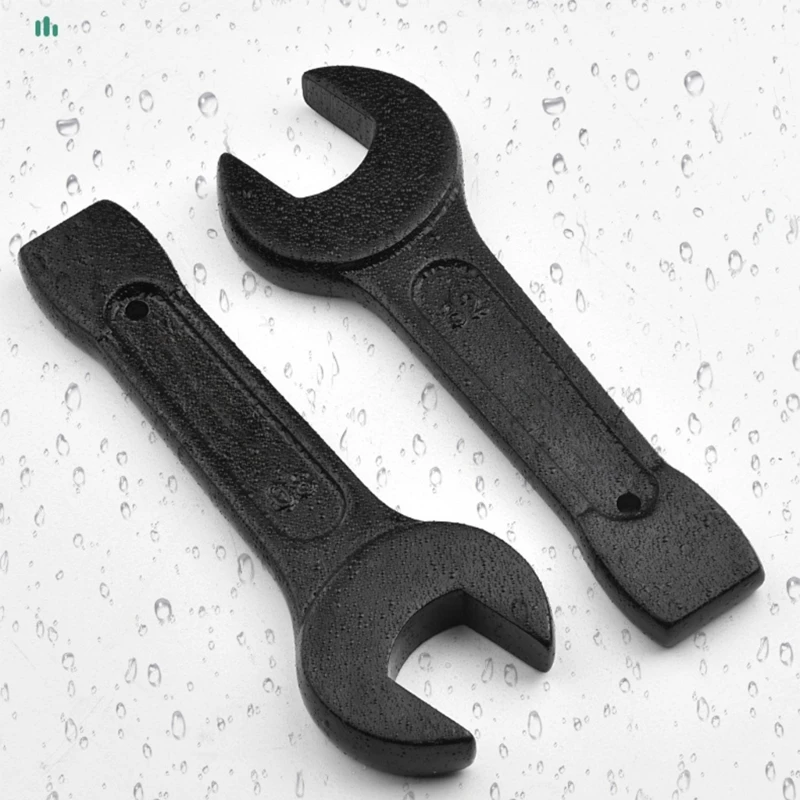 24/27/30/32/34/36/38mm Heavy Duty Wrench Single Head Open Ended Spanner Maintenance Automotive Hardware Hand Tools Dropship