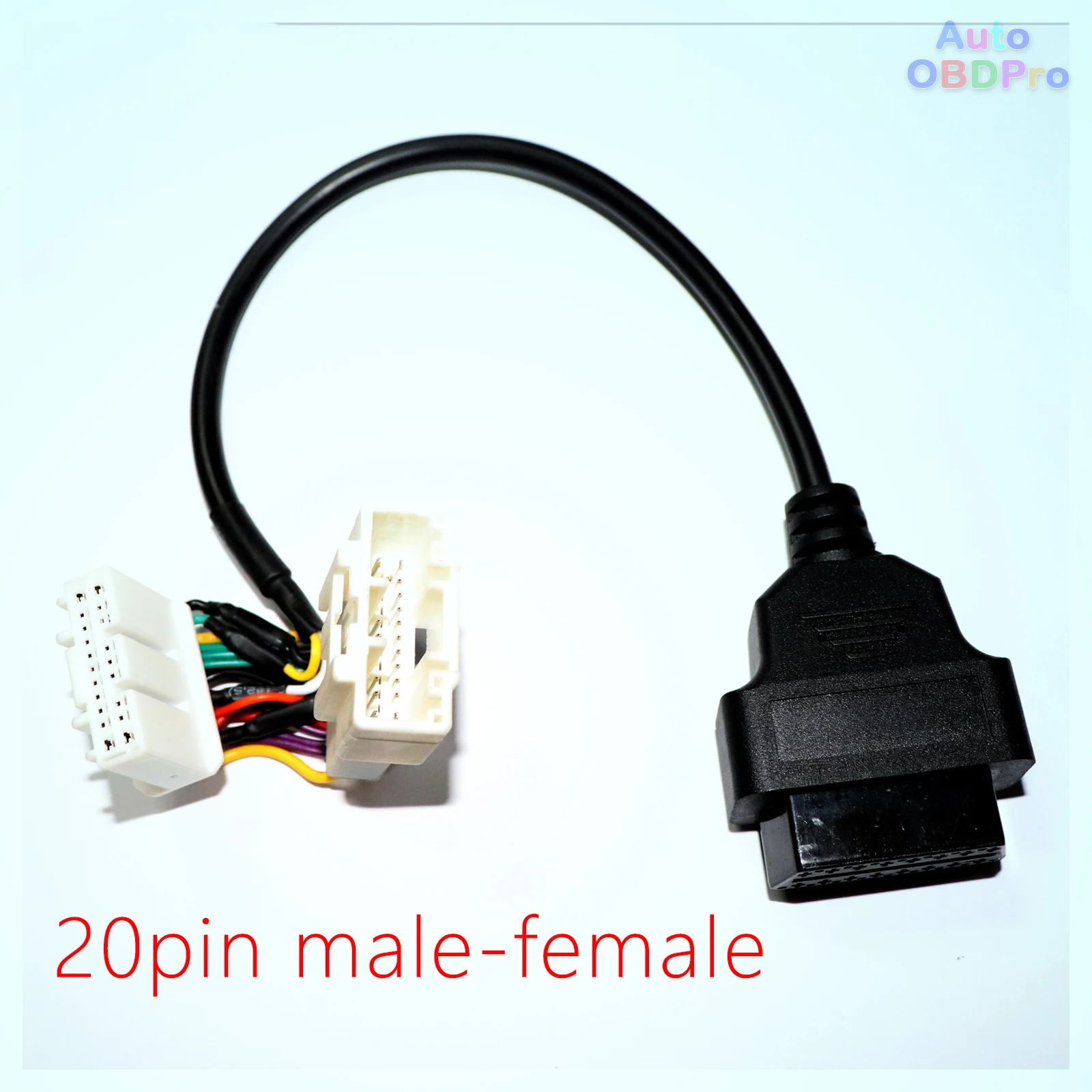 26 pines para modelo 3 modelo Y, 20 pines para modelo S/X, conector de 12 pines para modelo S, Cable de diagnóstico OBD para arnés adaptador Tesla OBD2