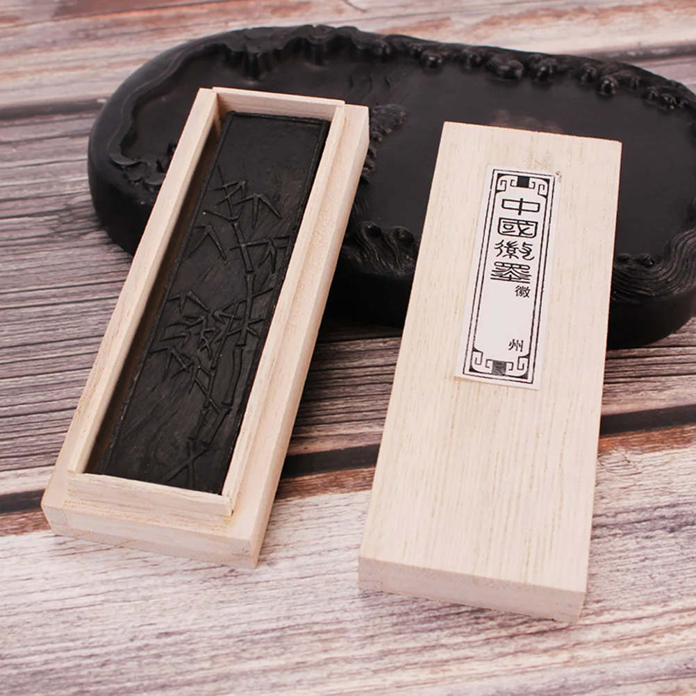 Ink Strips Caligraphy Painting Chinese Calligraphy Style Stick Black Tools