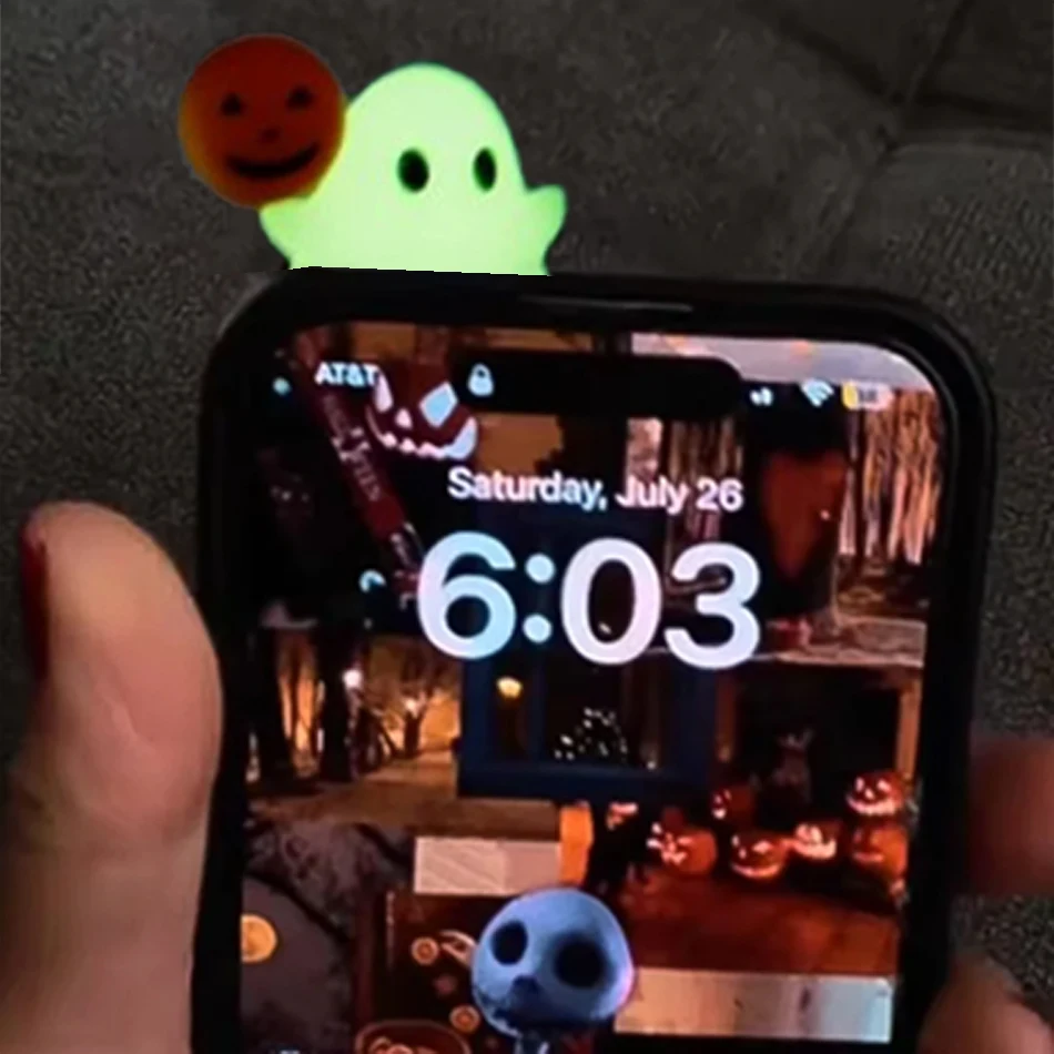 Luminosa Engeltje Pop Ghostees Serie Box Pop telefoon decoratie Poppen Speelgoed Voor Kinderen Halloween Cadeau