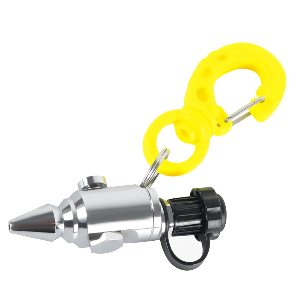 Air Nozzle for Scuba Diving For BCD Inflator Hose Cleaning and Dust Blowing with Copper Build and 8mm Connection for Diving Gear