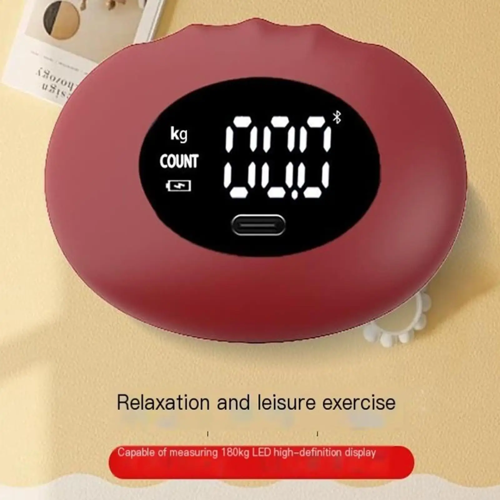 

Тестер ручного захвата, инструмент для измерения силы захвата 396 фунтов со светодиодным дисплеем, прецизионное измерение силы захвата для домашнего тренажерного зала, фитнеса