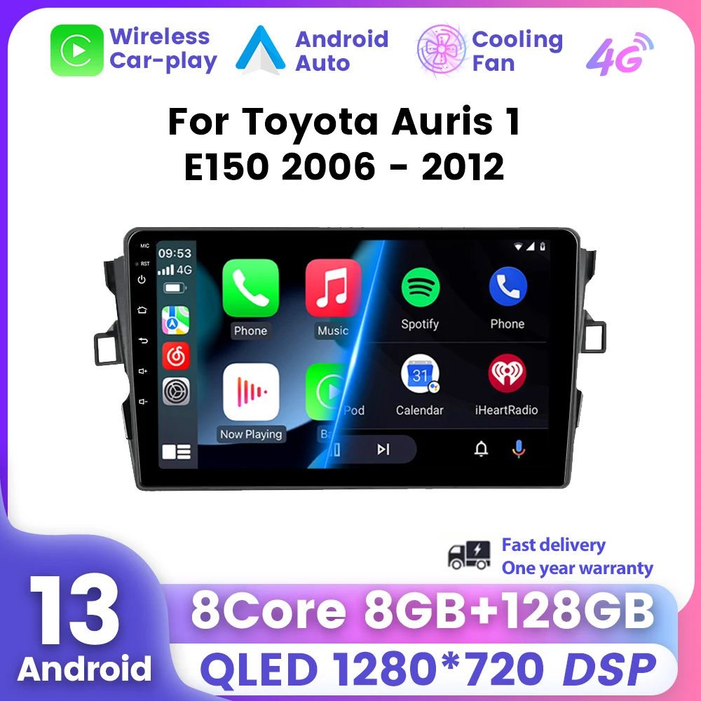 UIS7862 Prozessor 6 + 128 GB für Toyota Auris E150 (2006–2012: Umfassende Bewertung und praktische Anleitung für den Einbau