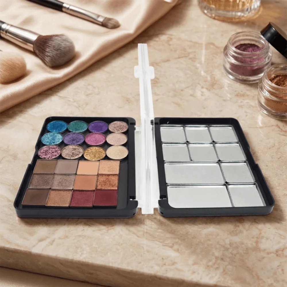 Refillable Multiple Grids Empty Magnetic Cosmetics Palette Professional Cosmetic Storage DIY Makeup Dispensing Box Portable