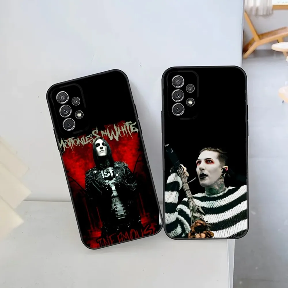 M-Motionless In White Phone Case For Samsung S21,S22 Ultra,S20,S30 plus,S22 plus,S23,S30 ultra 5G Silicone Cover