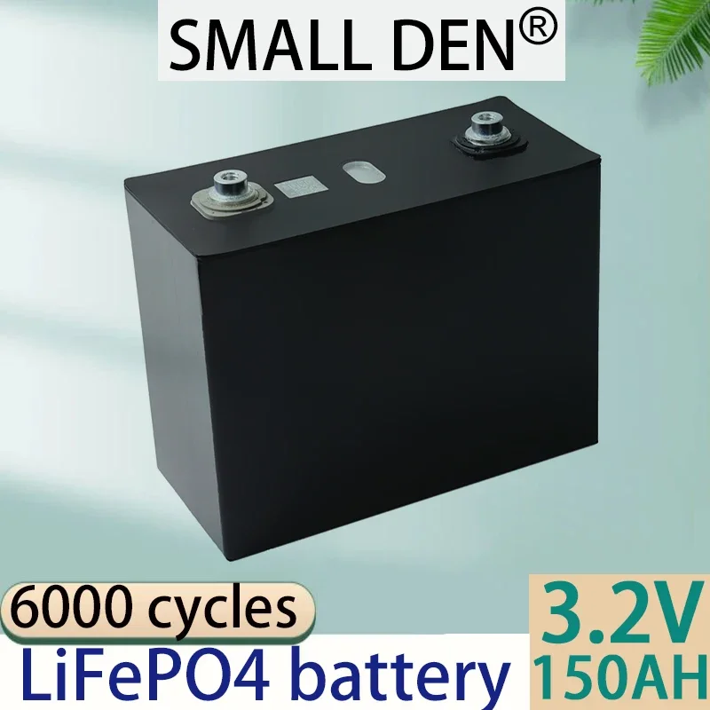 1PCS Grade A 3.2V 150Ah Lifepo4 Battery 3C lithium iron phosphate High Power Cell DIY 12v 24v E-car Forklift Home Inverter Solar