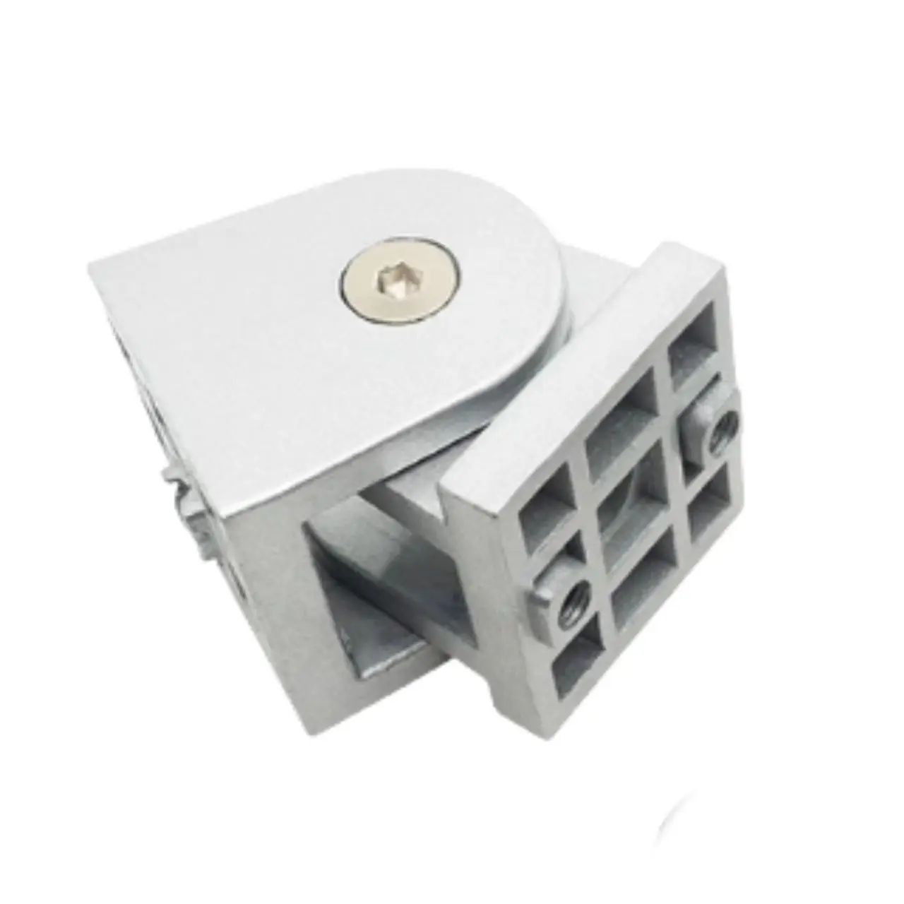 Dobradiça móvel para perfil de alumínio 3030/4040, 2 peças, liga de zinco, qualquer ângulo ajustável, hardware para melhoria da casa