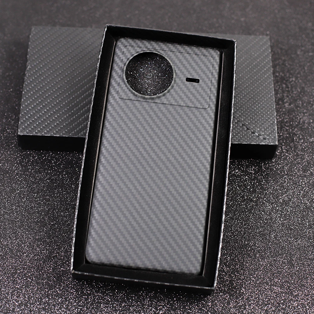 Real Carbon Fiber Case for Vivo X note Aramid Fiber Cover ultra-thin business phone Accessories