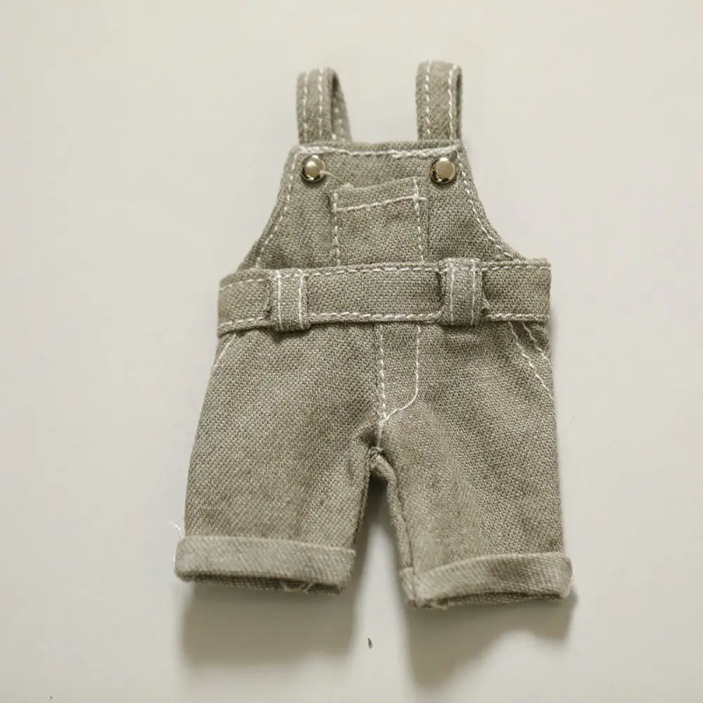 Nieuwe modepop rompertjes outfits handgemaakte multi-kleuren poppenkleertjes pop jeans broek voor 10 cm katoenen pop