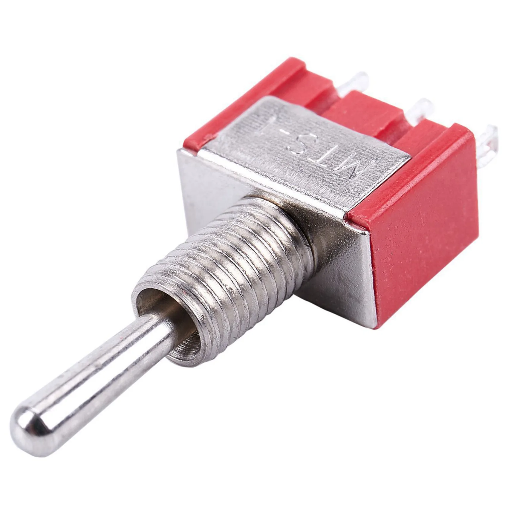 75STO-10 X Mini Momentary (On)Off(On) Toggle Switch Model Railway SPDT 12V,Silver