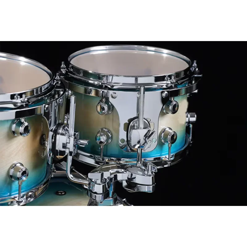 Großhandel OEM Marke High Gloss Upgrade Luxus Akustische Jazz Drum Set Fünf Trommeln Und Drei Becken Drum Kits