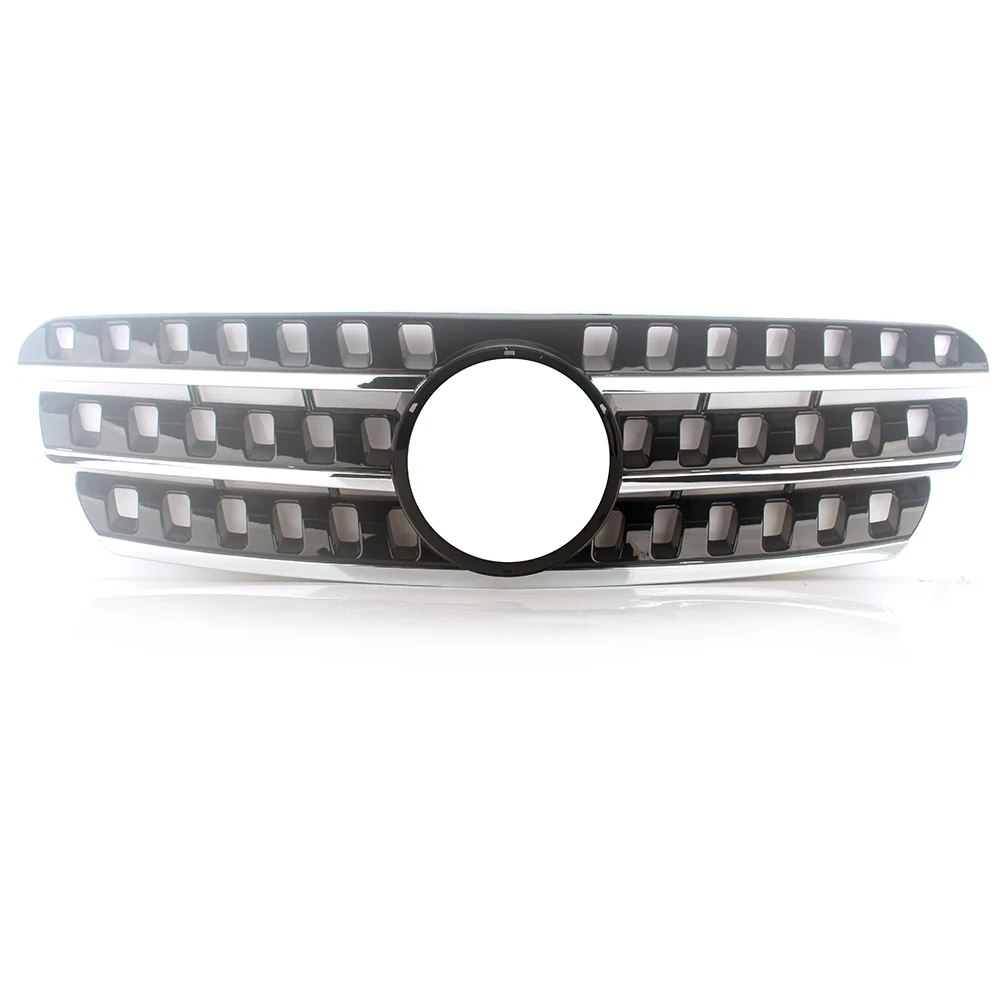 Car Front Racing Billet Bumper Grille Cover For Mercedes Benz W163 ML Class 1999-2004