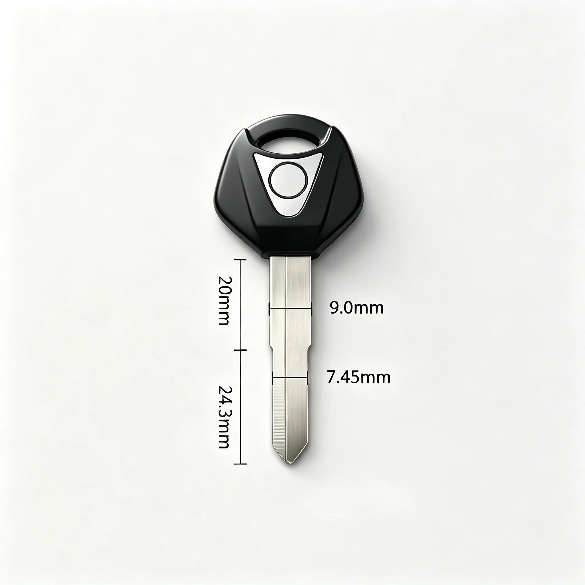 Para Yamaha TMax 500 530 560 Xp500 Xp530 FZ1 FZ4 FZ6 FZ8 XT660 XJR1300 FJR1300 XJ6 piezas de llave en blanco de hoja sin cortar