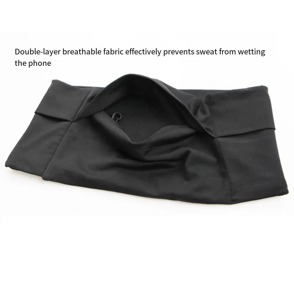 Professional 3 Pocket Running Waist Bag Invisible Lightweight Yoga Belt Bag Elastic Colorful Mobile Phone Holder Outdoor Fitness