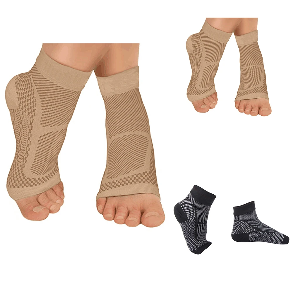 

Sports Ankle Brace Compression Socks Arch Support Brace Ankle Compression Sleeve For Plantar Fasciitis Heel Spurs