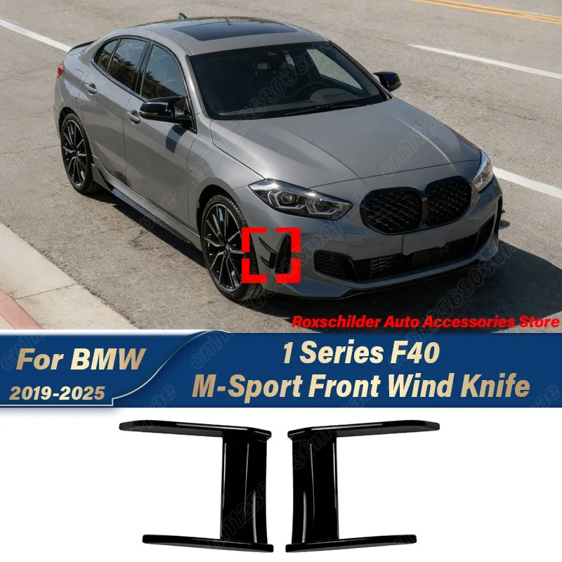 For Bmw 1 Series F40 120i 120d 128ti M135i 2019 2020 2021 2022 2023 2024 2025 Car MP Style Front Air Knife Body Modification Kit