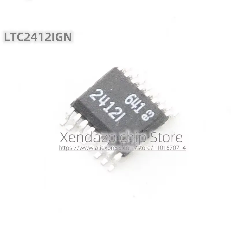 1pcs/lot LTC2412IGN#TRPBF LTC2412IGN LTC2412I Silk screen printing 2412I SSOP-16 package Converter chip