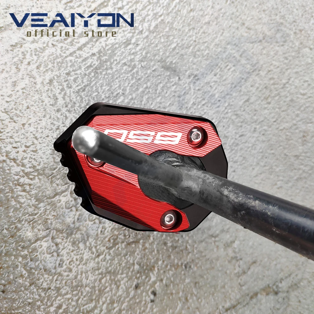 

Side Stand Enlarger Plate Kickstand Enlarge Extension Pad For ninja 650 ninja650 2017 - 2023 2024 2025 Motorcycle Accessories