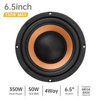1pc Car Speaker 6.5 Inch Bass Loudspeaker Woofer Speaker for Car Audio Theaters,Wide Frequency Response Car Audio Stereo Speaker