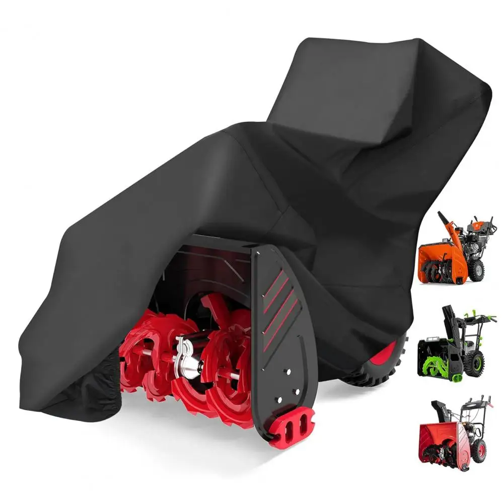 Self propelled Snow Blower Cover Heavy Duty 600d Waterproof Snow Blower Cover for Outdoor Universal Fit Snow Thrower