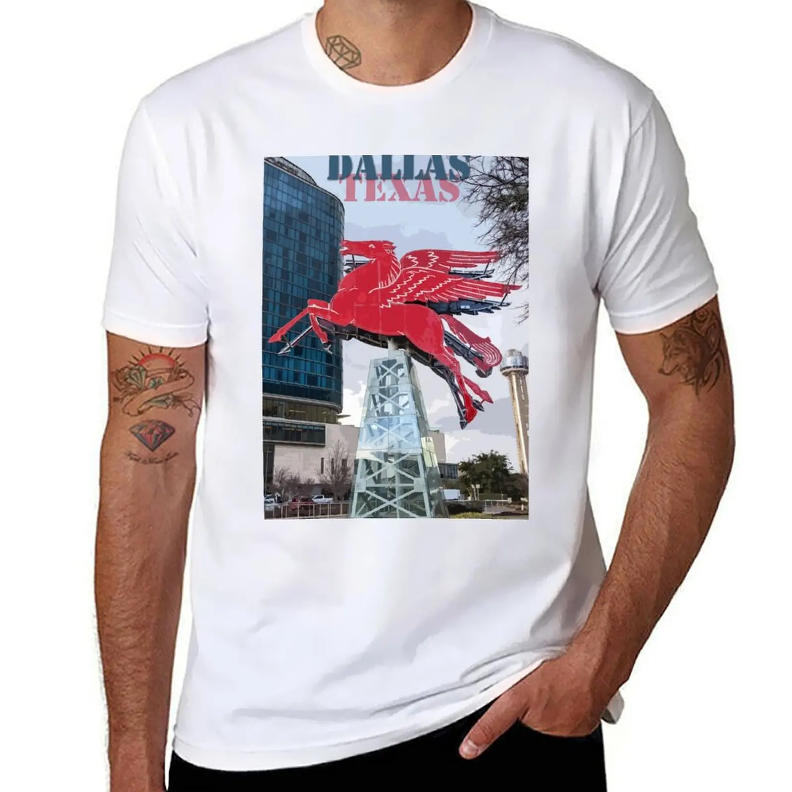 

Футболка Dallas, одежда в стиле аниме, винтажная футболка с рисунком, забавная футболка, мужская одежда