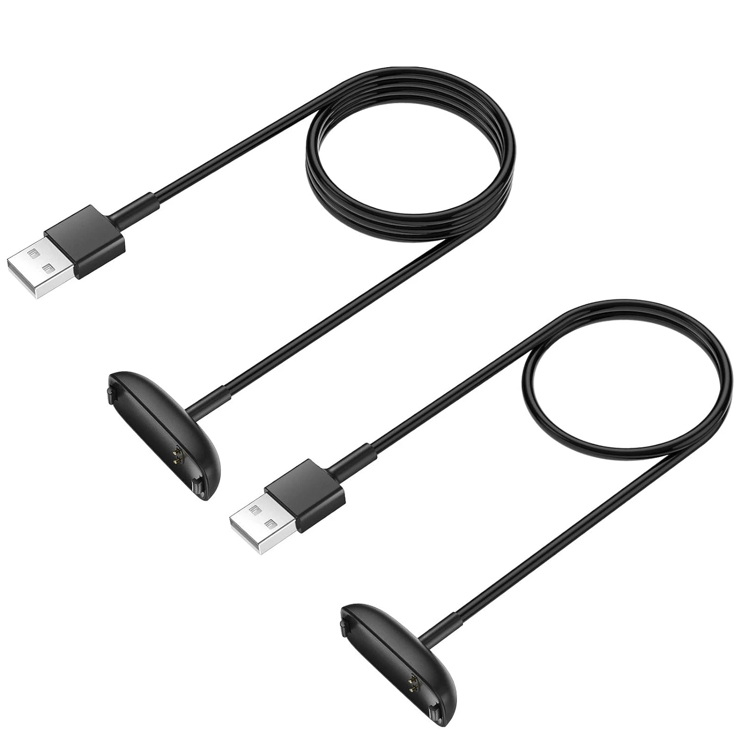 Efficient and Reliable 2-Pack Fast Charging Cable Set for Fitbit 3 Activity Tracker - Durable High-Quality Solution for Top-Qual