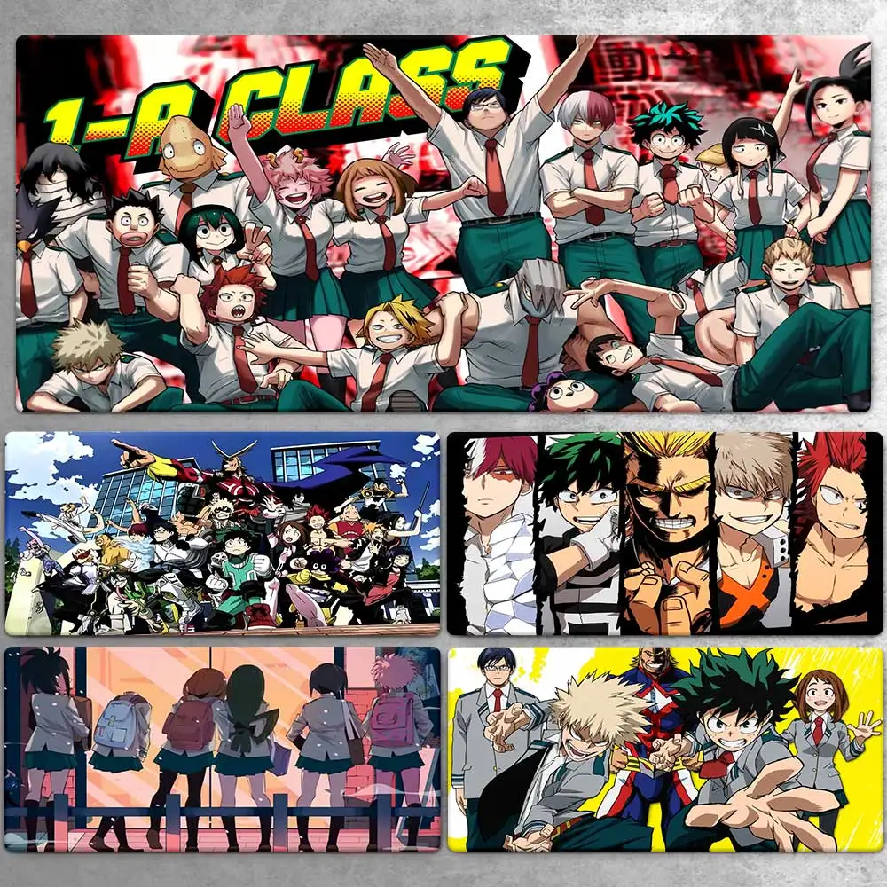 My Hero Academia Large Mousepad XXL Mouse Pad Keyboard Gaming Accessories Mouse Mats Game Office Computer Gamer Laptop Desk Mat