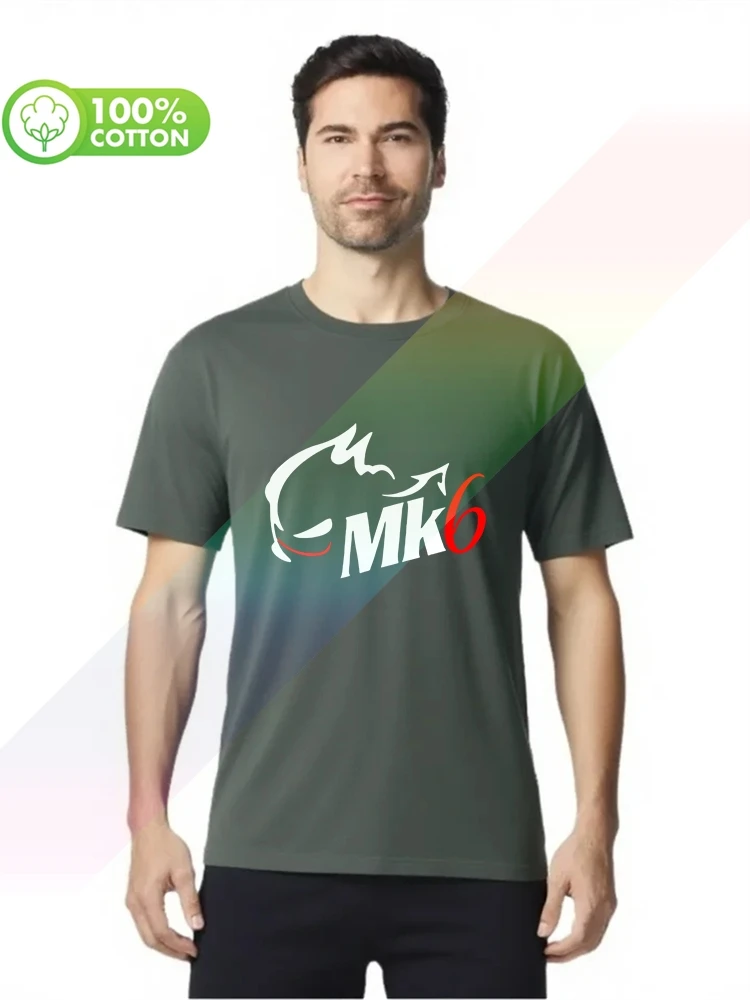 100% cotton round neck heavy weight men's T-shirt EVIL RABBIT shirt VW Golf GTI Racing Mk6 Mk7 R32 S-XXXL Tops Tees view 3