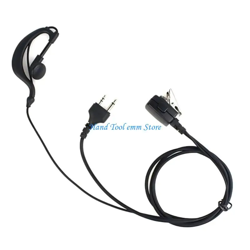 H37F Over Ear Radio Earpiece for LXT80/110 Warehouse Communication and Daily Use