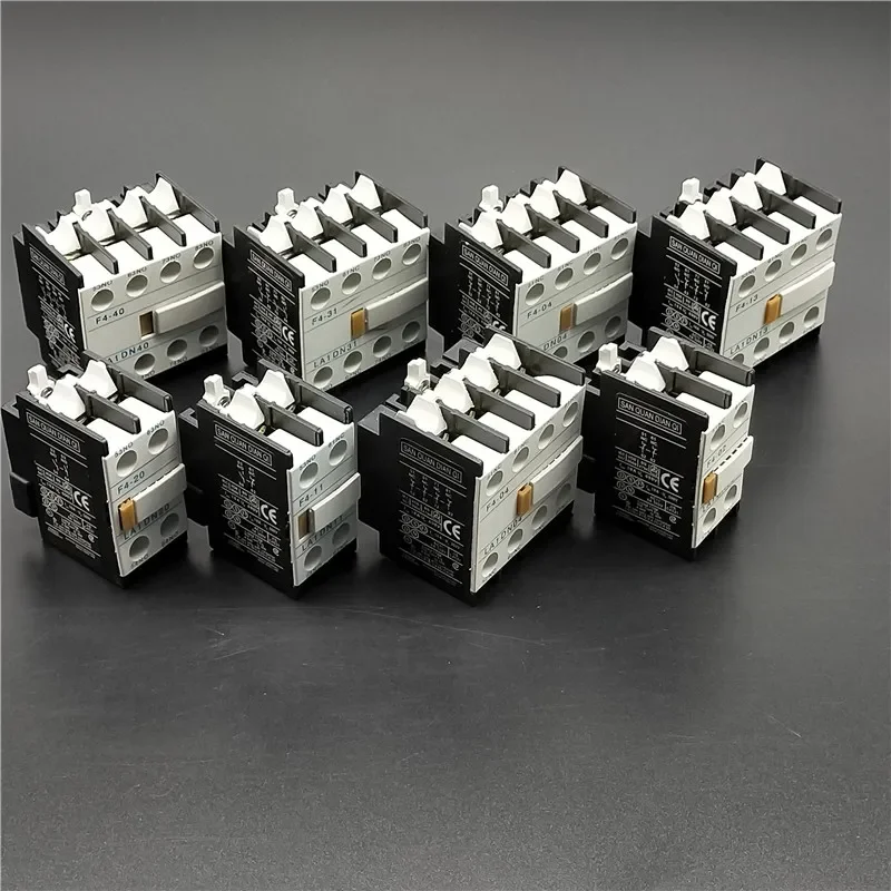LA1-DN22 LA1-DN11 F4-22 F4-11 Contactor Block Auxiliary The Auxiliary Contact for CJX2 LC1-D AC Contactor 4 Poles