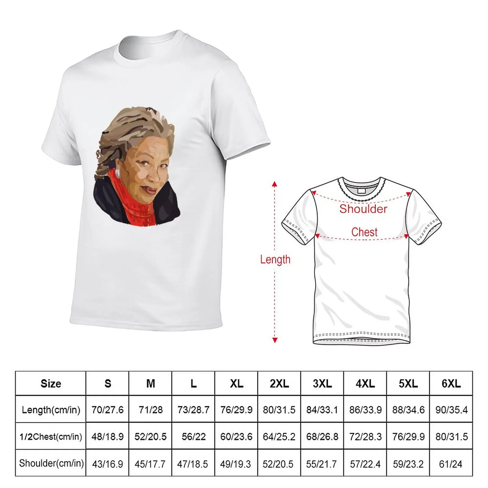 New toni morrison emblem T-Shirt t-shirts man boys t shirts tees quick drying shirt T-shirt men