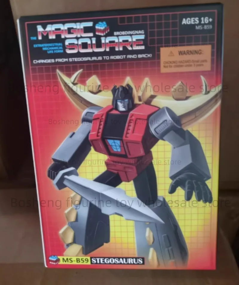 【NA STANIE TERAZ】Transformed Toys MS-B59 MSB59 Figurka Akcji Stegosaurus Snarl z Pudełkiem