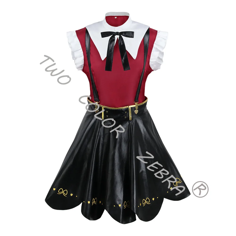 Needy Girl Overdose Cosplay Costume JK Uniform Laeer model Unifrom Props set wig Sailor Suit Halloween Party Comic Con Outfit
