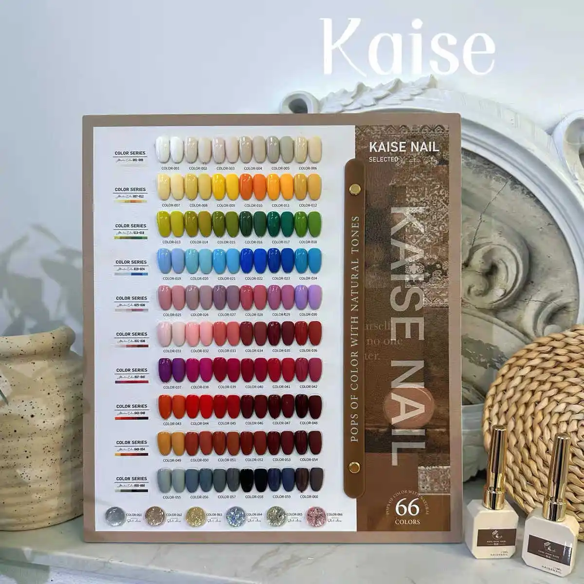 

KAISE 66 цветов, многоцветный набор гелей для ногтей, сплошной цвет, новинка 2025 года, горячая распродажа, модный нетоксичный УФ-гель для дизайна ногтей, оптовая продажа