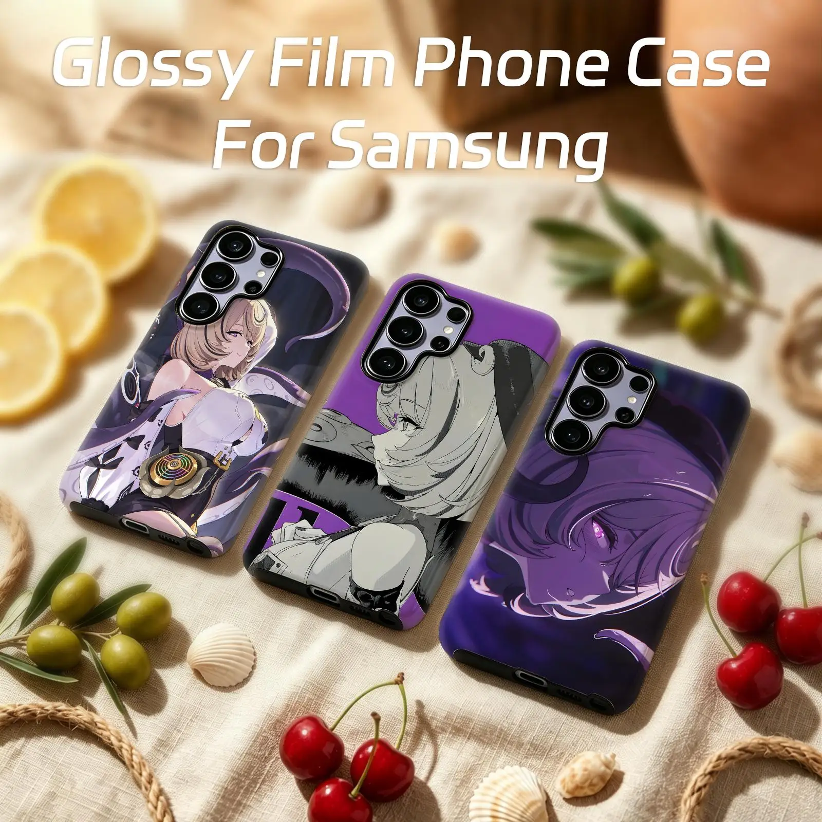 Zenless Zone Zero Yidhari Murphy Phone Case For Samsung Galaxy S26 25 S24 S23 S22 S21 Ultra Glossy Film Phone Case