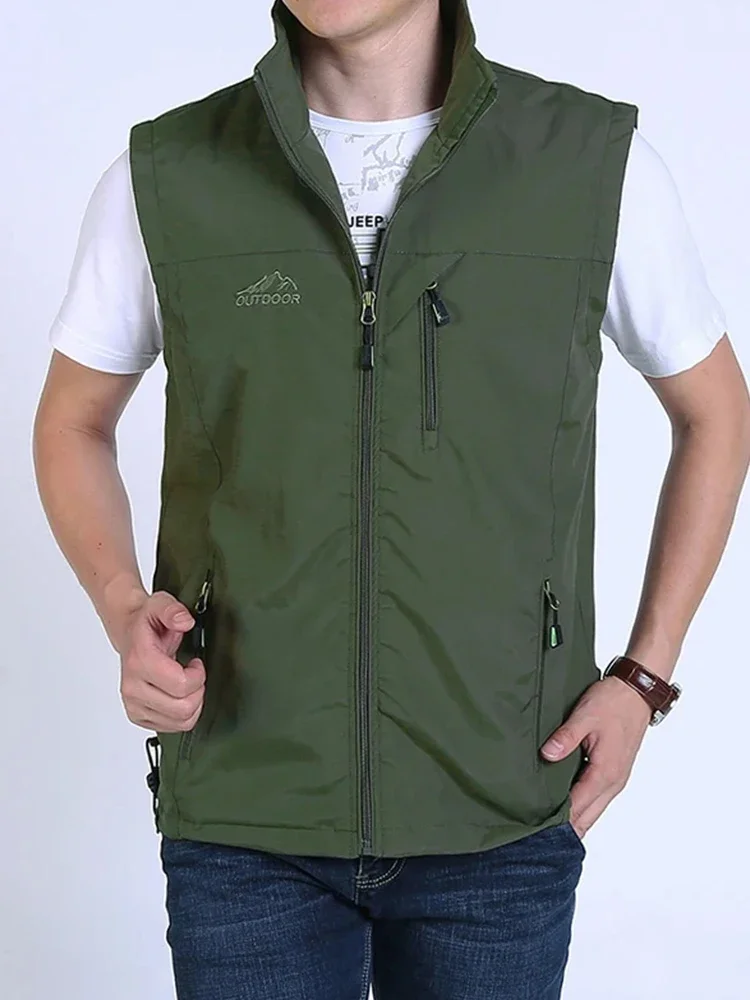 Functional thin vest men's vest jacket top with camisole shoulder, high-end light luxury, spring and autumn, front and back, two